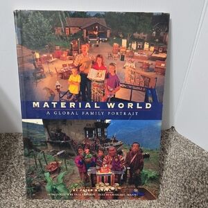 Material World: A Global Family Portrait Paperback Book by Peter Menzel